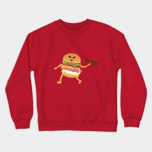 Angry Burger Crewneck Sweatshirt